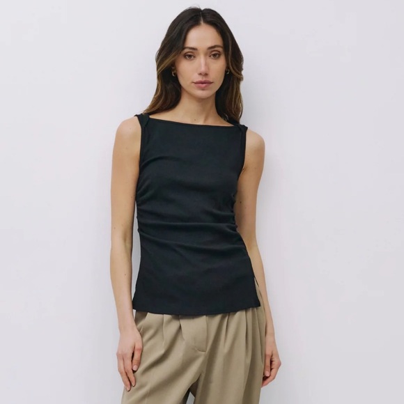 Mod Ref Black Regina Top XS - Picture 1 of 3